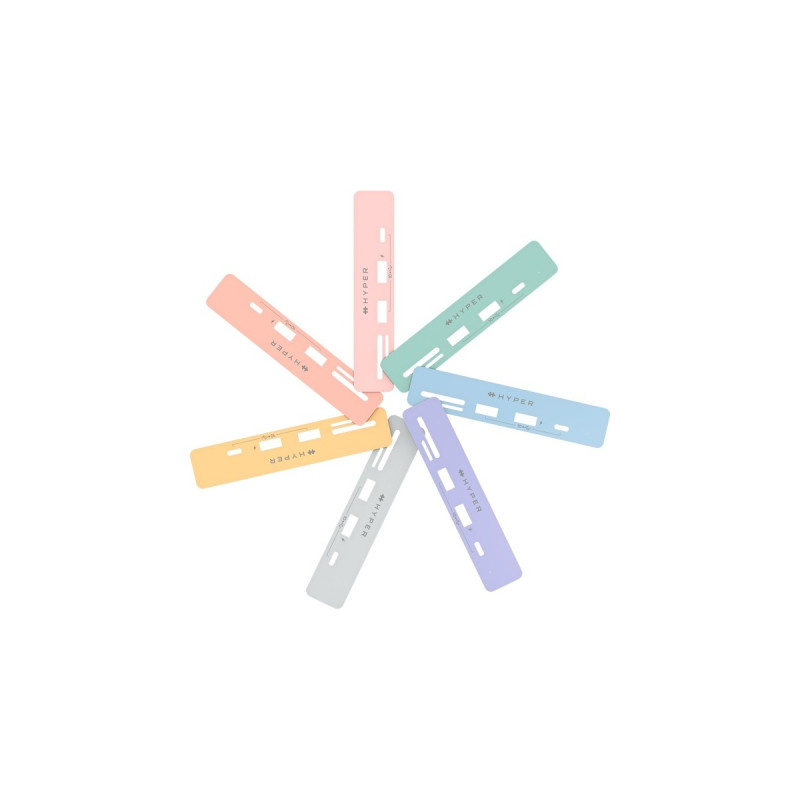 Hyper HyperDrive 6-in-1 USB-C Hub für iMac, USB-Hub(weiß)