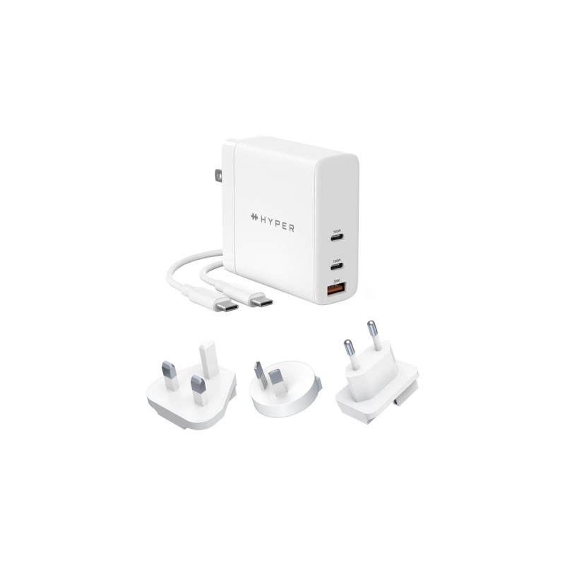 Hyper Juice 140W PD 3.1 USB-C Charger, Ladegerät(weiß)