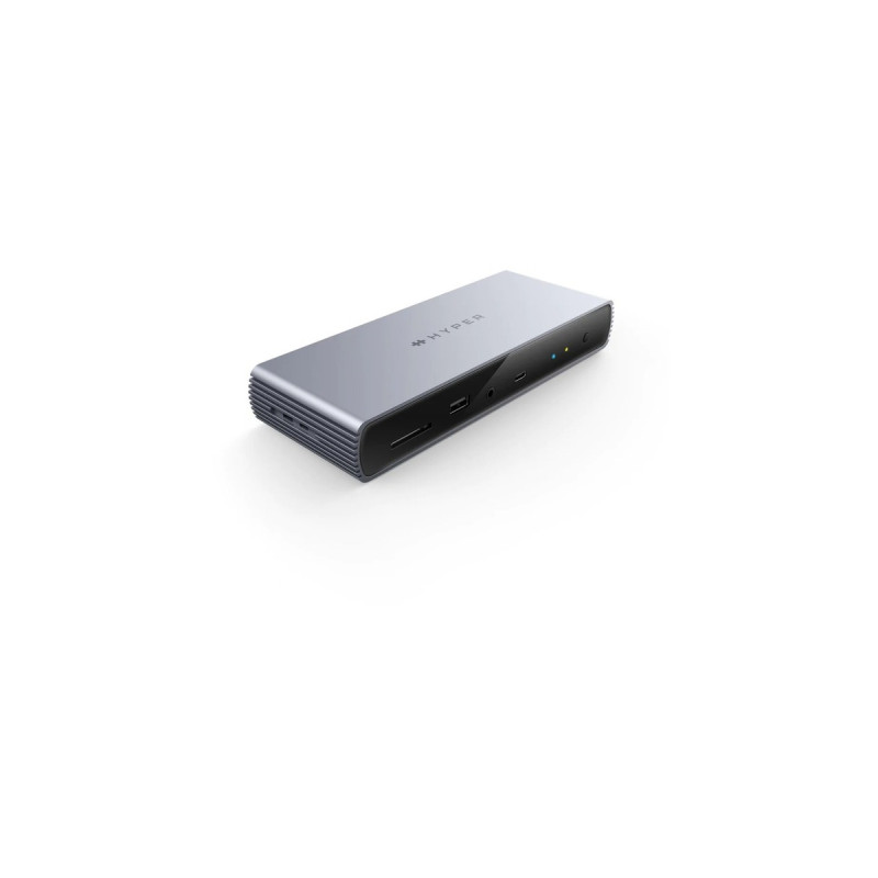 Hyper Thunderbolt 4 Dock, Dockingstation(aluminium/schwarz)