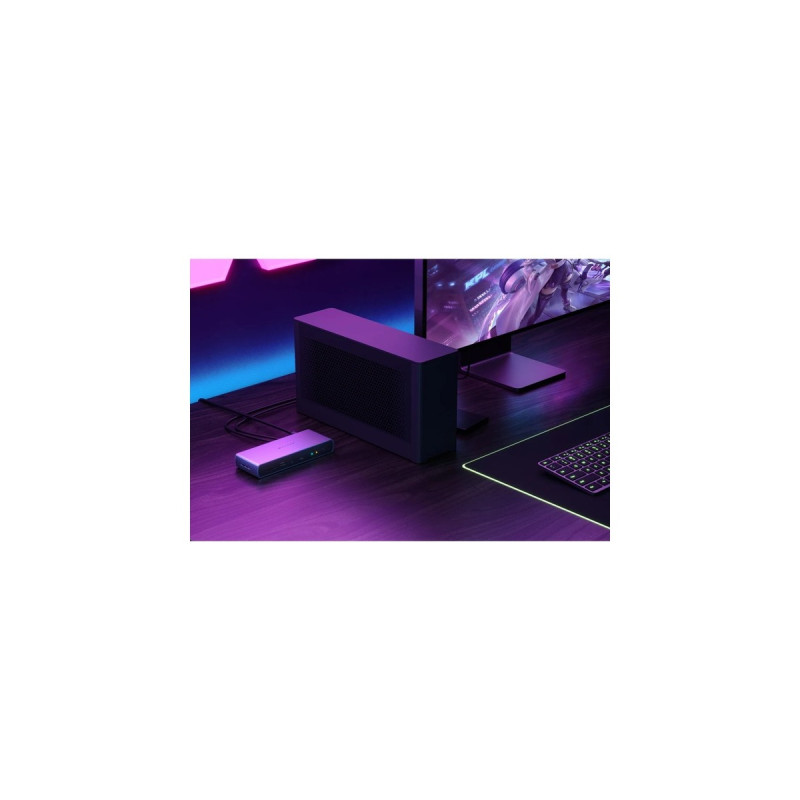 Hyper Thunderbolt 4 Dock, Dockingstation(aluminium/schwarz)