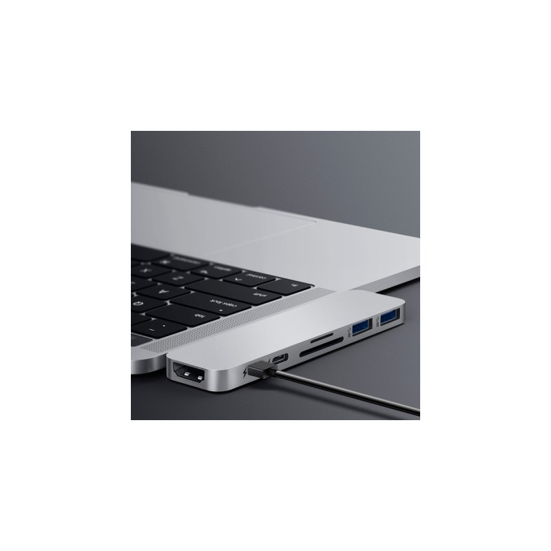 Hyper USB-C 4K Dock, Dockingstation(silber)