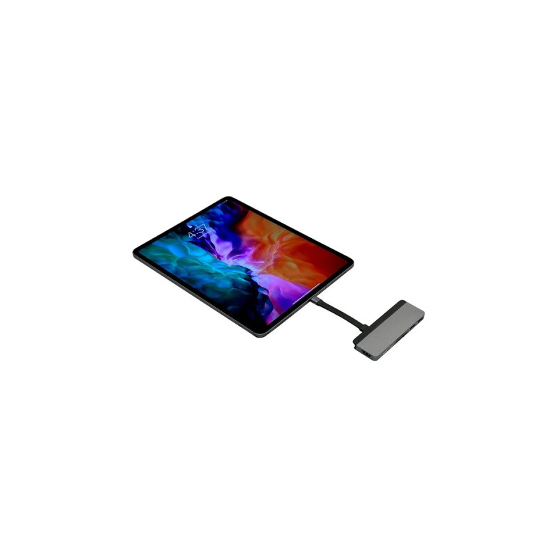 Hyper USB-C 4K Dock, Dockingstation(silber)