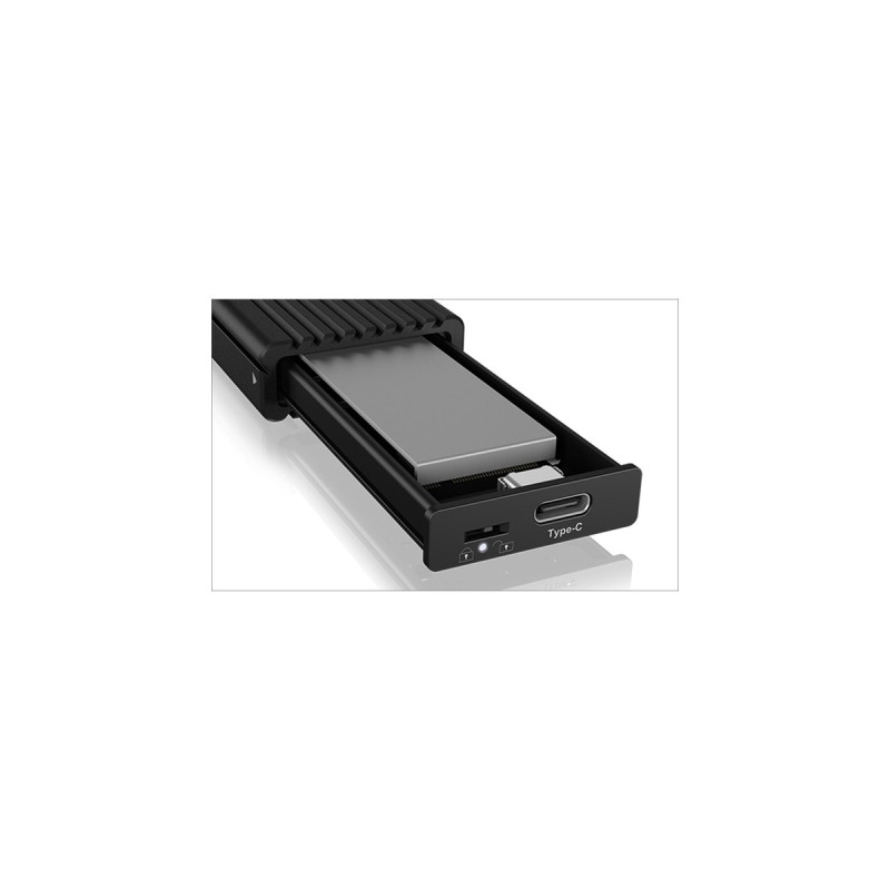 ICY BOX IB-1817MCT-C31, Laufwerksgehäuse(schwarz)