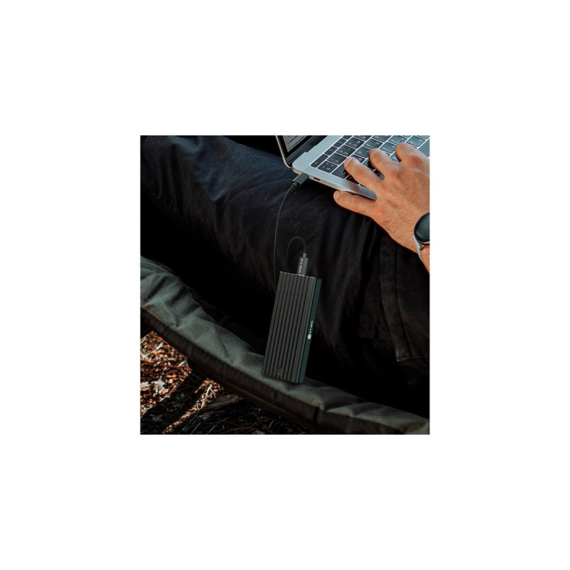 ICY BOX IB-1917M-C32, Laufwerksgehäuse(schwarz, USB 3.2 Gen 2x2 Type-C Gehäuse für M.2)