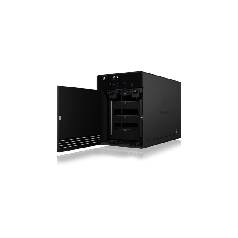 ICY BOX IB-3740-C31, Laufwerksgehäuse(schwarz)