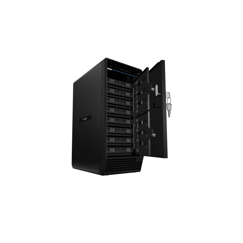 ICY BOX IB-3780-C31, Laufwerksgehäuse(schwarz, SINGLE JBOD)