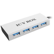 ICY BOX IB-AC6104, USB-Hub(silber/schwarz)