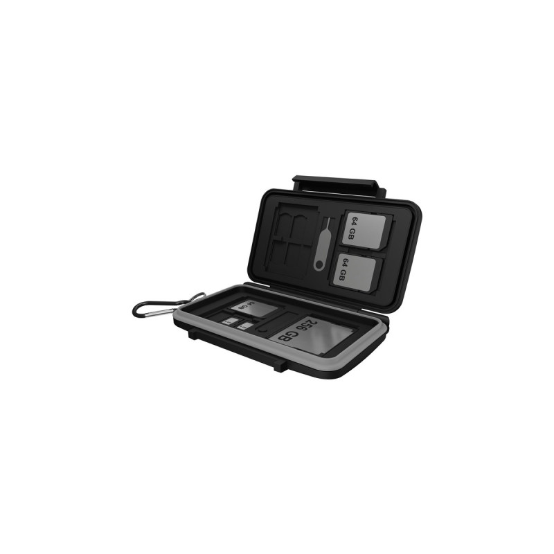 ICY BOX IB-AC620-CR, Aufbewahrungsbox(schwarz/grau)