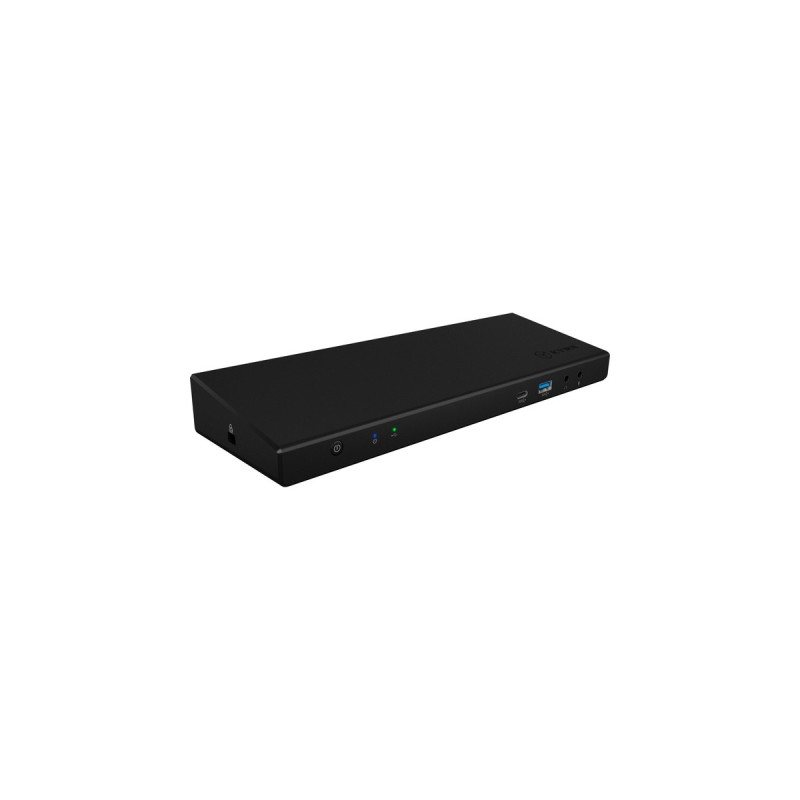 ICY BOX IB-DK2244AC, Dockingstation(schwarz, HDMI, USB-C, DisplayPort)
