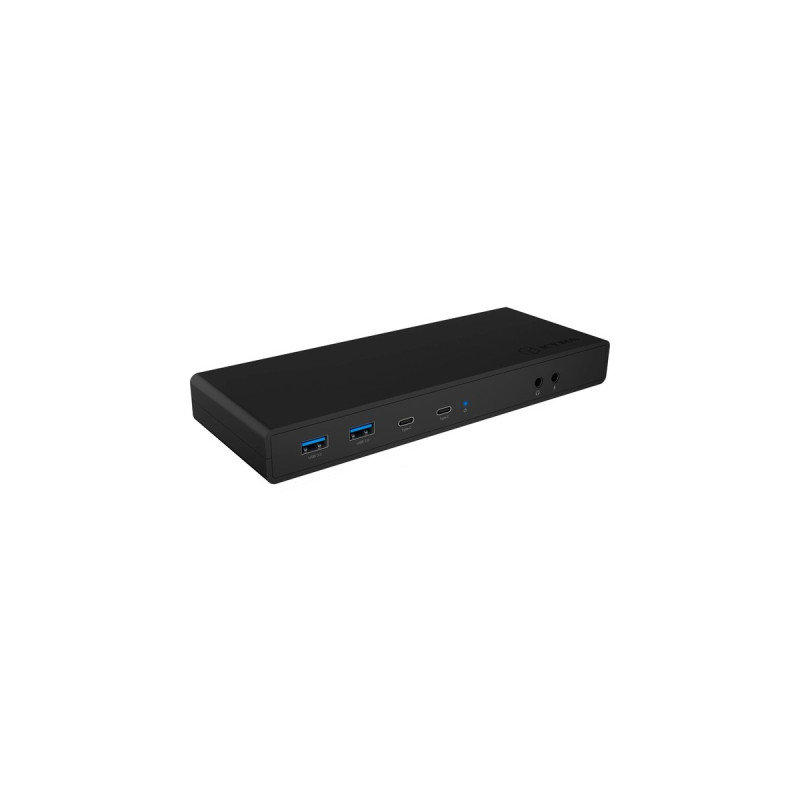 ICY BOX IB-DK2245AC, Dockingstation(grau, USB-C, HDMI, DisplayPort)