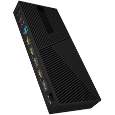 ICY BOX IB-DK2246AC, Dockingstation(schwarz, USB-C, HDMI, DisplayPort)