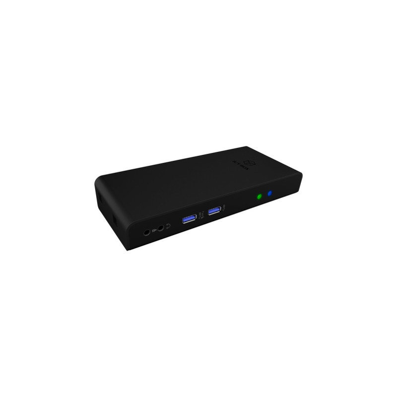 ICY BOX IB-DK2251AC, Dockingstation(schwarz, USB, HDMI, USB-C)