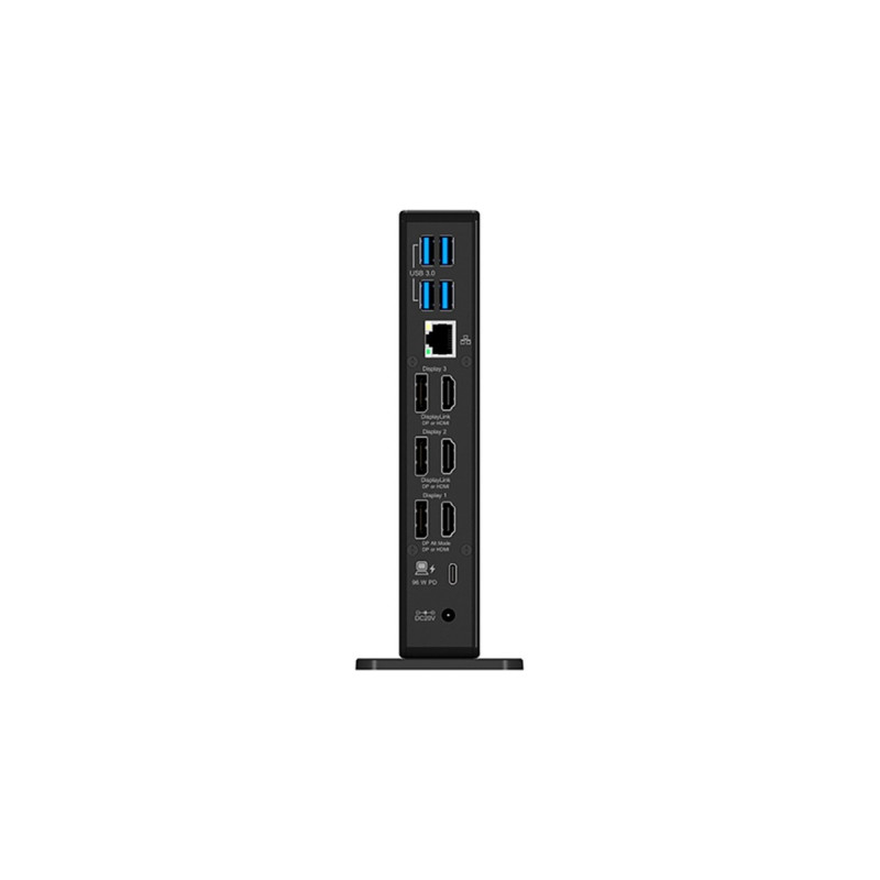 ICY BOX IB-DK2256AC, Dockingstation(USB-C, USB-A, HDMI, DisplayPort)