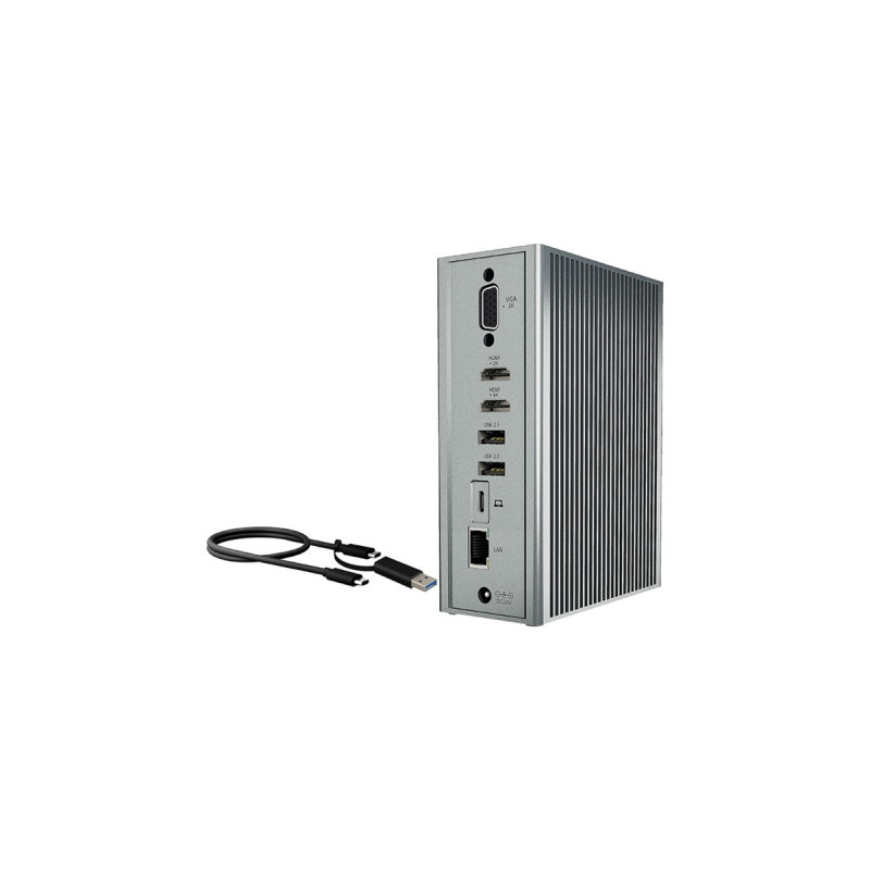 ICY BOX IB-DK2262AC, Dockingstation(schwarz)
