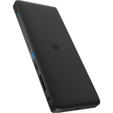 ICY BOX IB-DK2416-C, Dockingstation(schwarz, USB-C, HDMI, DisplayPort, Kartenleser, USB-A, Gigabit LAN)