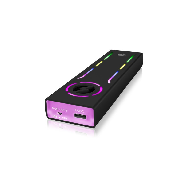 ICY BOX IB-G1826MF-C31, Laufwerksgehäuse(schwarz)