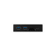 ICY BOX IB-HUB1417-i3, Frontpanel(schwarz, 1x USB Type-C, 2x USB Type-A, Kartenleser)