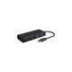 ICY BOX IB-HUB1426-CPD, USB-Hub(schwarz)