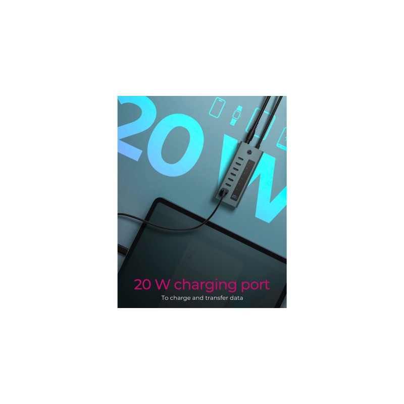 ICY BOX IB-HUB1457-C31, USB-Hub