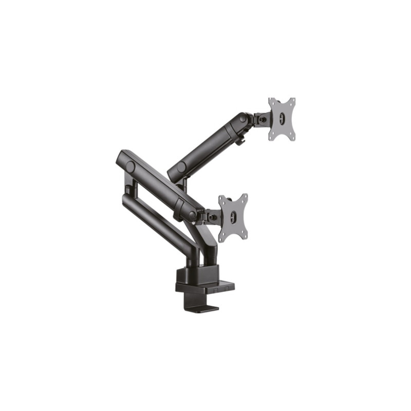 ICY BOX IB-MS314-T, Monitorhalterung(schwarz, 2 Monitore)