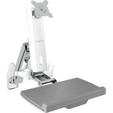 ICY BOX IB-MS600-W, Monitorhalterung(weiß)