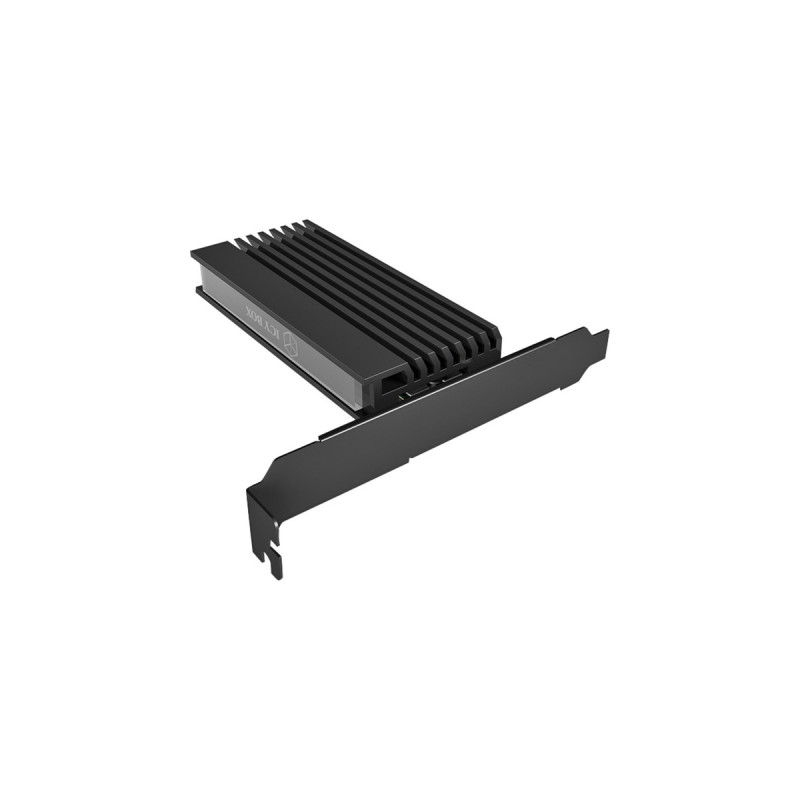 ICY BOX IB-PCI214M2-HSL, Adapter(schwarz)