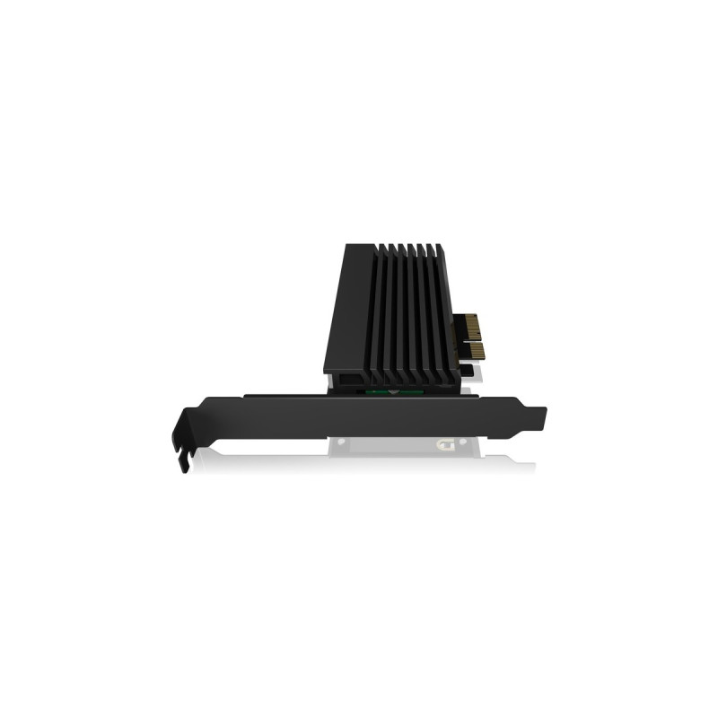ICY BOX IB-PCI214M2-HSL, Adapter(schwarz)