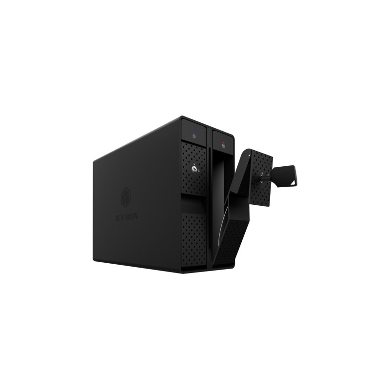 ICY BOX IB-RD3802-C31, Laufwerksgehäuse(schwarz)