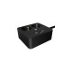 ICY BOX Steckdosenleiste IB-MPS2220B-CH, 2-fach, 3x USB(schwarz, 1,9 Meter Kabel, Schalter)