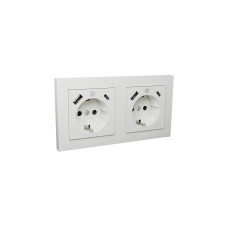 ICY BOX Unterputz Steckdosenset IB-MPS4200W-PD, mit USB PD Ladefunktion(weiß, 2 Stück)