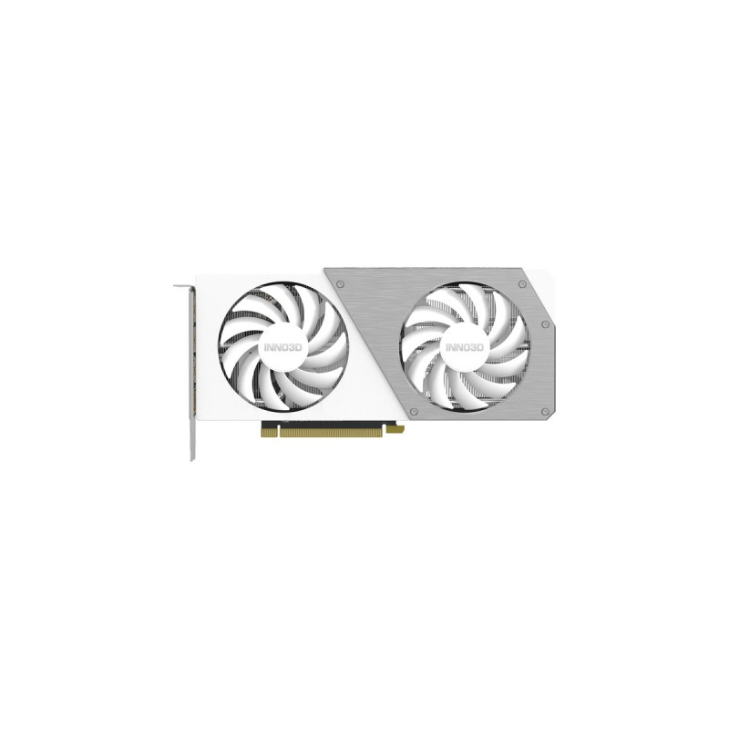 INNO3D GeForce RTX 4060 TWIN X2 OC WHITE, Grafikkarte(weiß, DLSS 3, 3x DisplayPort, 1x HDMI 2.1)