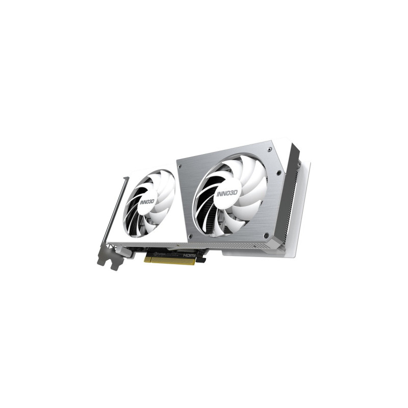 INNO3D GeForce RTX 4060 TWIN X2 OC WHITE, Grafikkarte(weiß, DLSS 3, 3x DisplayPort, 1x HDMI 2.1)