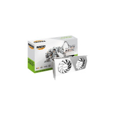 INNO3D GeForce RTX 4060 Ti 16GB Twin X2 OC WHITE, Grafikkarte(weiß, DLSS 3, 3x DisplayPort, 1x HDMI 2.1a)