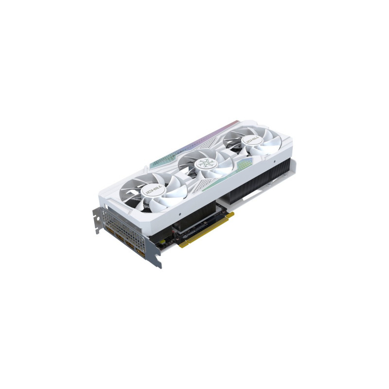INNO3D GeForce RTX 4060 Ti 8GB ICHILL X3 WHITE, Grafikkarte(weiß, DLSS 3, 3x DisplayPort, 1x HDMI 2.1)