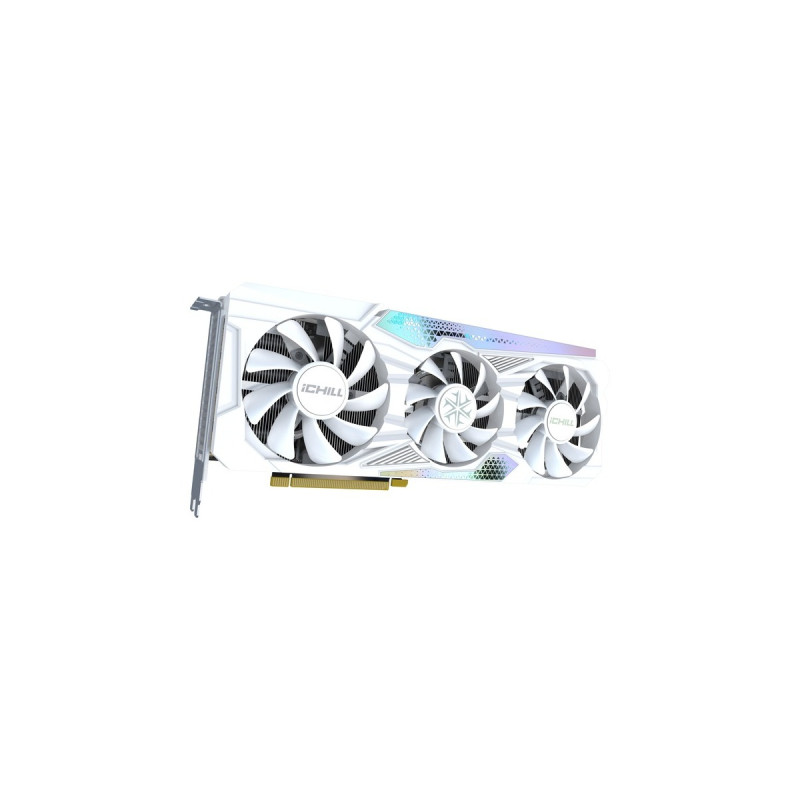INNO3D GeForce RTX 4060 Ti 8GB ICHILL X3 WHITE, Grafikkarte(weiß, DLSS 3, 3x DisplayPort, 1x HDMI 2.1)