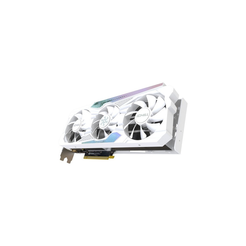INNO3D GeForce RTX 4060 Ti 8GB ICHILL X3 WHITE, Grafikkarte(weiß, DLSS 3, 3x DisplayPort, 1x HDMI 2.1)