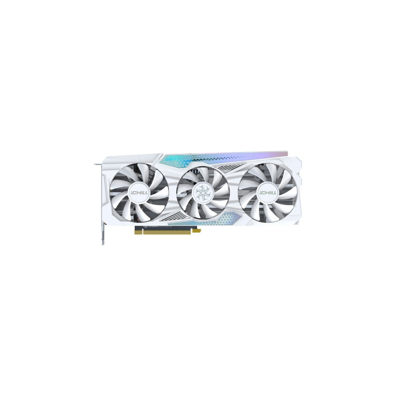 INNO3D GeForce RTX 4060 Ti 8GB ICHILL X3 WHITE, Grafikkarte(weiß, DLSS 3, 3x DisplayPort, 1x HDMI 2.1)
