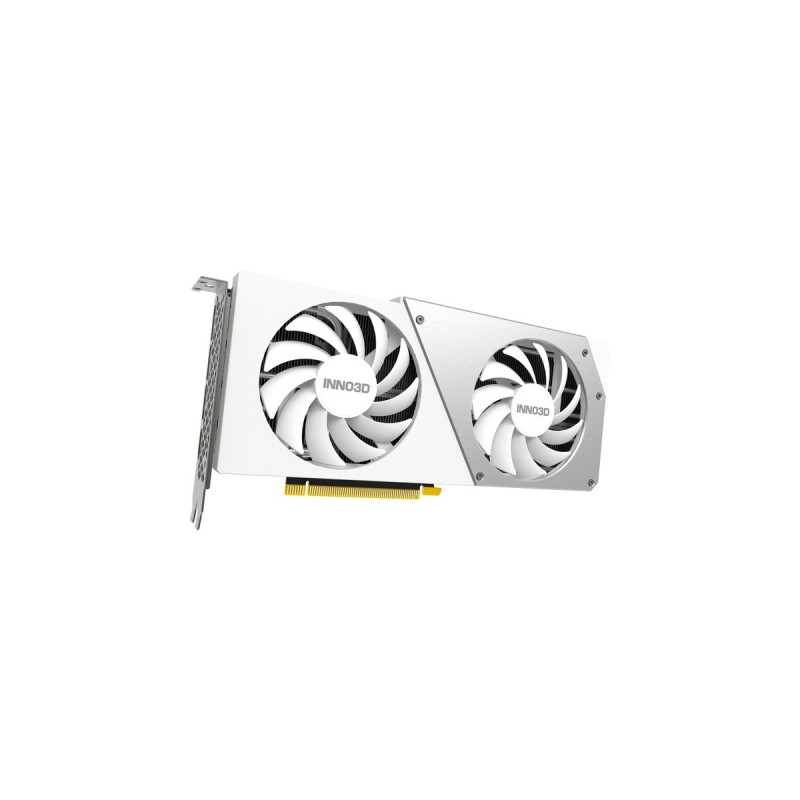 INNO3D GeForce RTX 4070 TWIN X2 OC WHITE, Grafikkarte(weiß, DLSS 3, 3x DisplayPort, 1x HDMI 2.1)