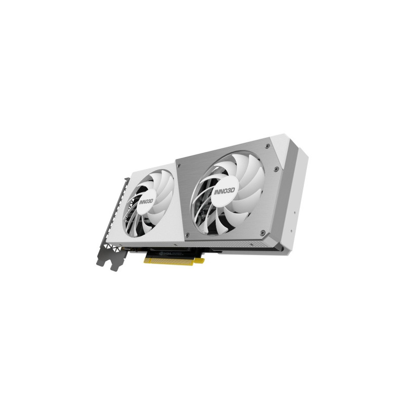INNO3D GeForce RTX 4070 TWIN X2 OC WHITE, Grafikkarte(weiß, DLSS 3, 3x DisplayPort, 1x HDMI 2.1)