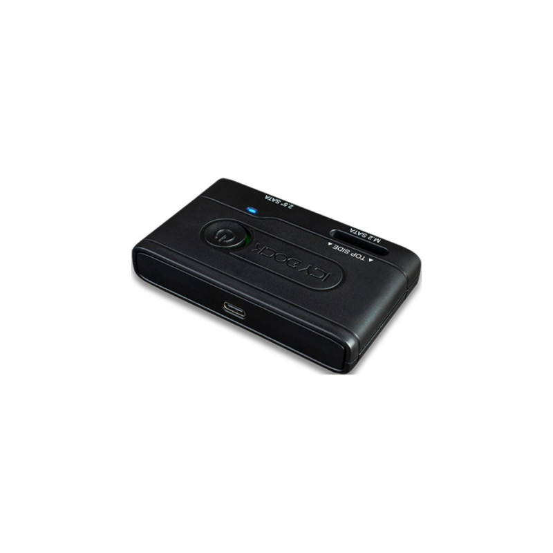 Icy Dock Adapter MB031U-1SMB, Einbaurahmen(schwarz, USB-C)