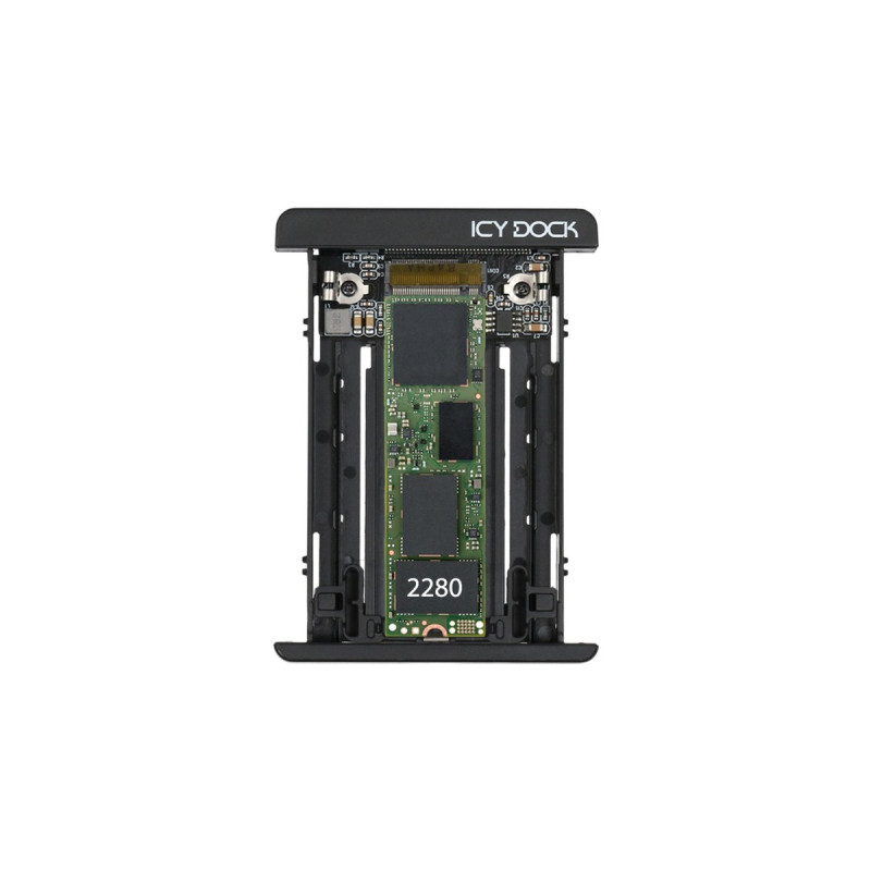 Icy Dock EZConvert MB705M2P-B, Konverter(schwarz, M.2 PCIe NVMe SSD zu 2,5