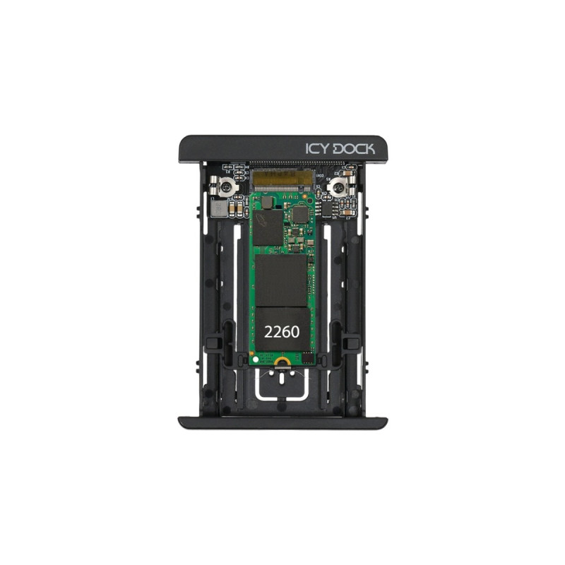 Icy Dock EZConvert MB705M2P-B, Konverter(schwarz, M.2 PCIe NVMe SSD zu 2,5