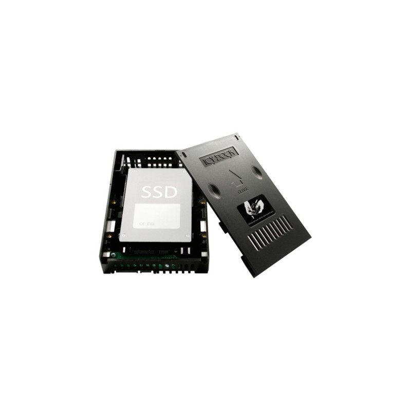 Icy Dock EZConvert MB882SP-1S-2B, Einbaurahmen(schwarz, 2,5