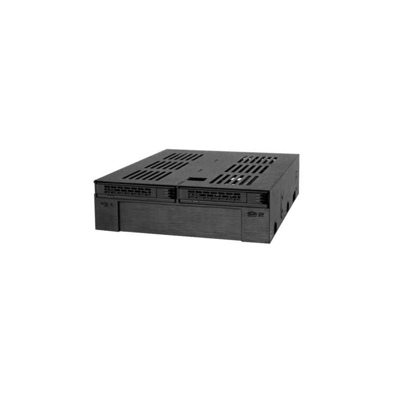 Icy Dock ExpressCage MB322SP-B, Einbaurahmen(schwarz)