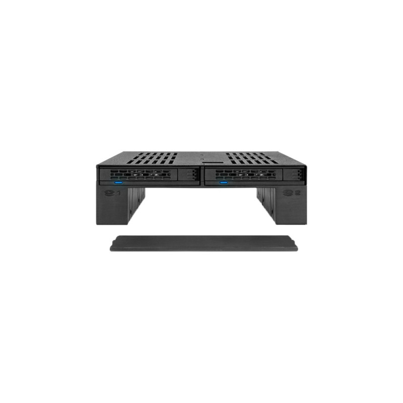 Icy Dock ExpressCage MB322SP-B, Einbaurahmen(schwarz)