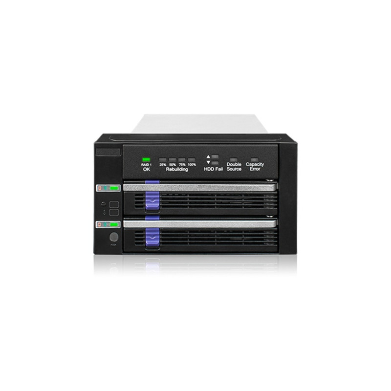 Icy Dock FatCage RAID MB901SPR-B, Wechselrahmen(schwarz/silber)