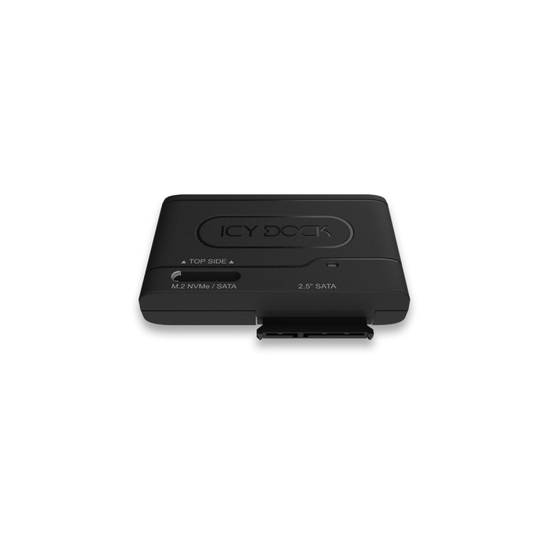 Icy Dock MB104U-1SMB, Dockingstation(schwarz, USB-C, SATA, M.2)