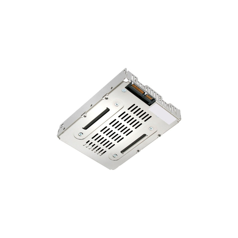 Icy Dock MB482SP-3B, Einbaurahmen(chrom)