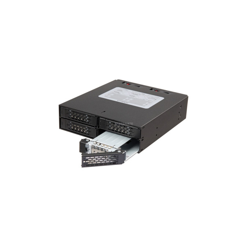 Icy Dock MB994SP-4SB-1, Wechselrahmen(schwarz, Retail)