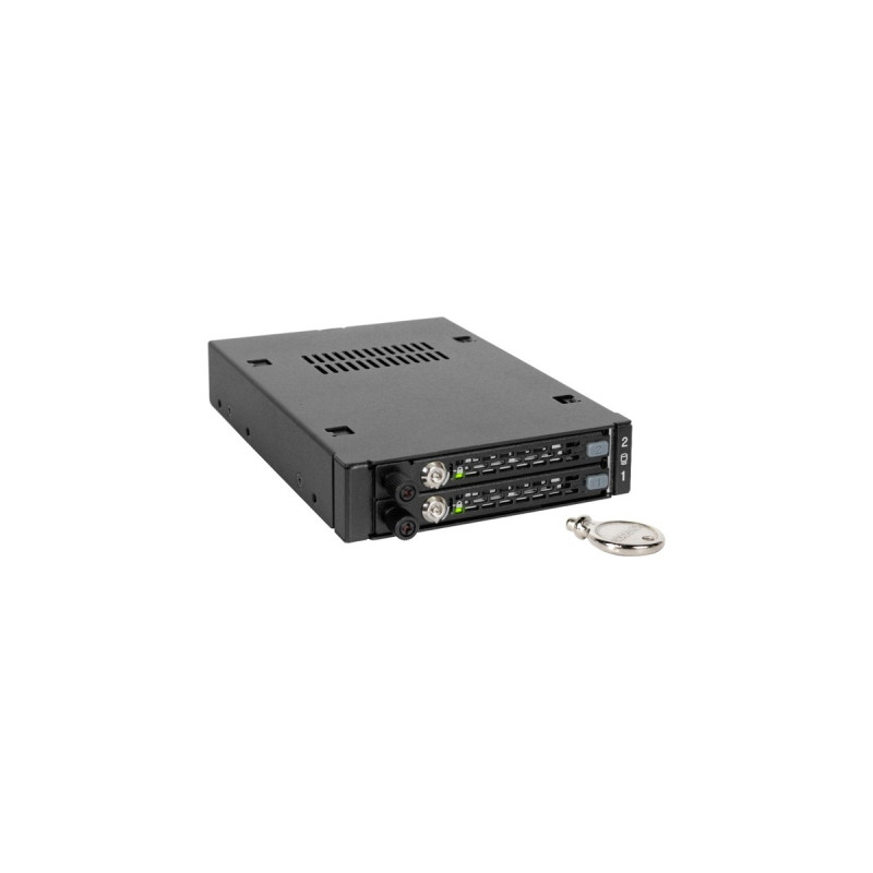 Icy Dock ToughArmor EX MB492SKL-B, Wechselrahmen(schwarz)